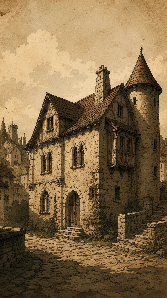 Illustration de l’Hospicium des Rastignac